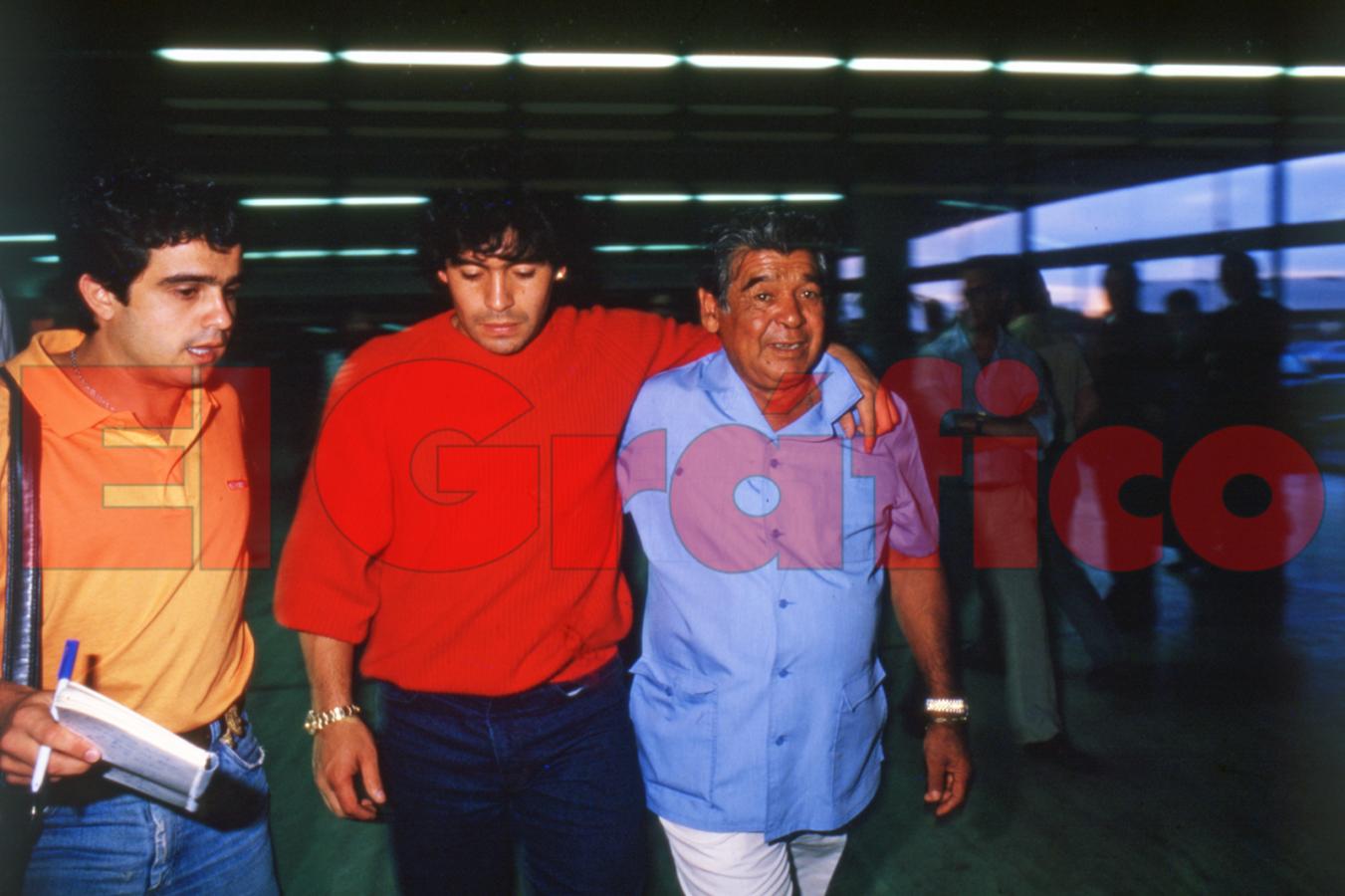 Maradona y Chitoro, juntos a todos lados.