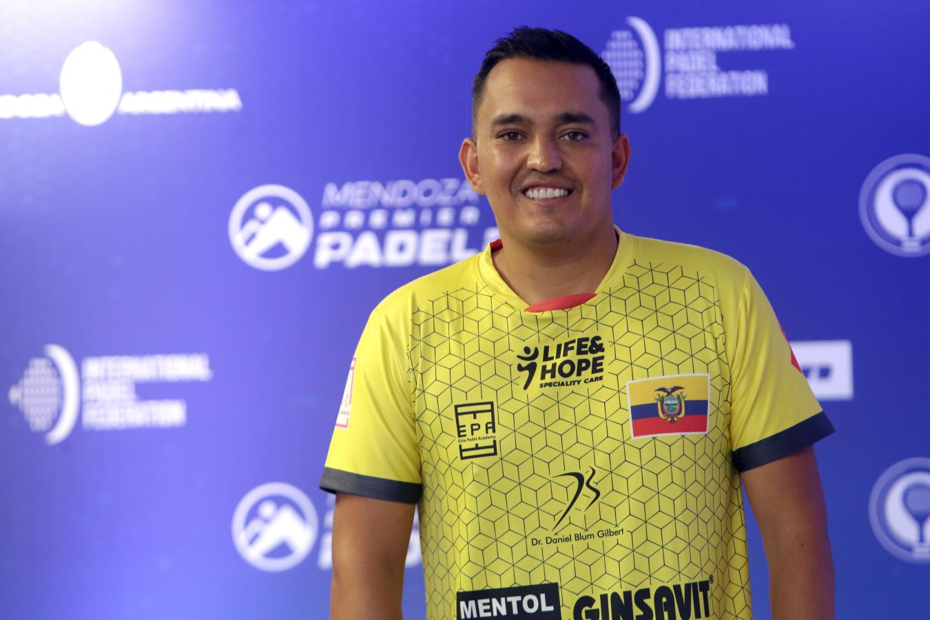 Imagen Carlos Luna disfruta cada día de vida. Imagen: Mendoza Premier Padel.