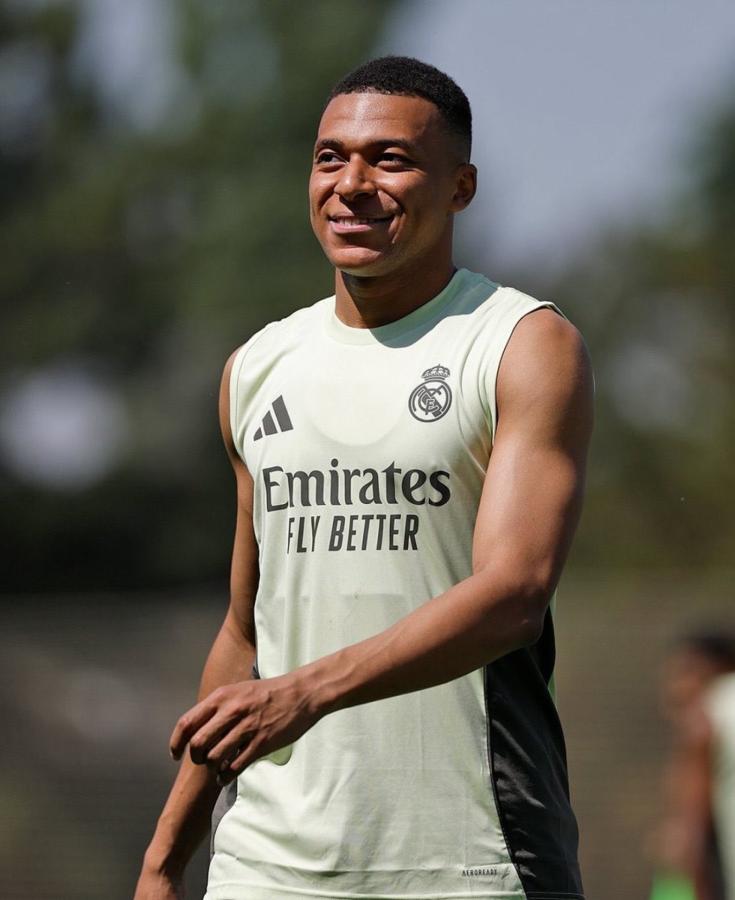 Imagen Si bien Mbappé retomó las prácticas, no jugará ante Pachuca.