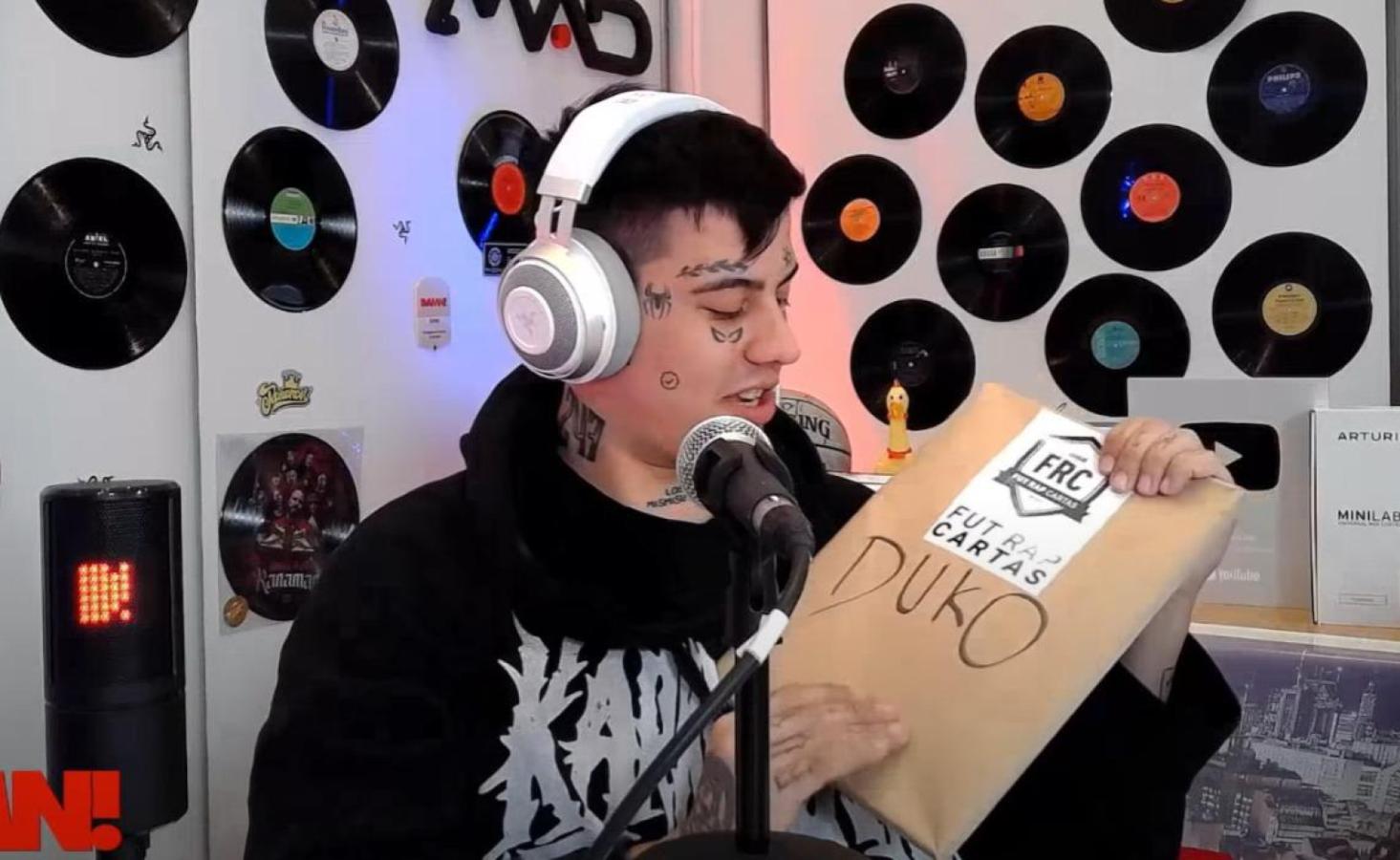 Imagen Duki, uno de los tantos raperos que tienen su carta.