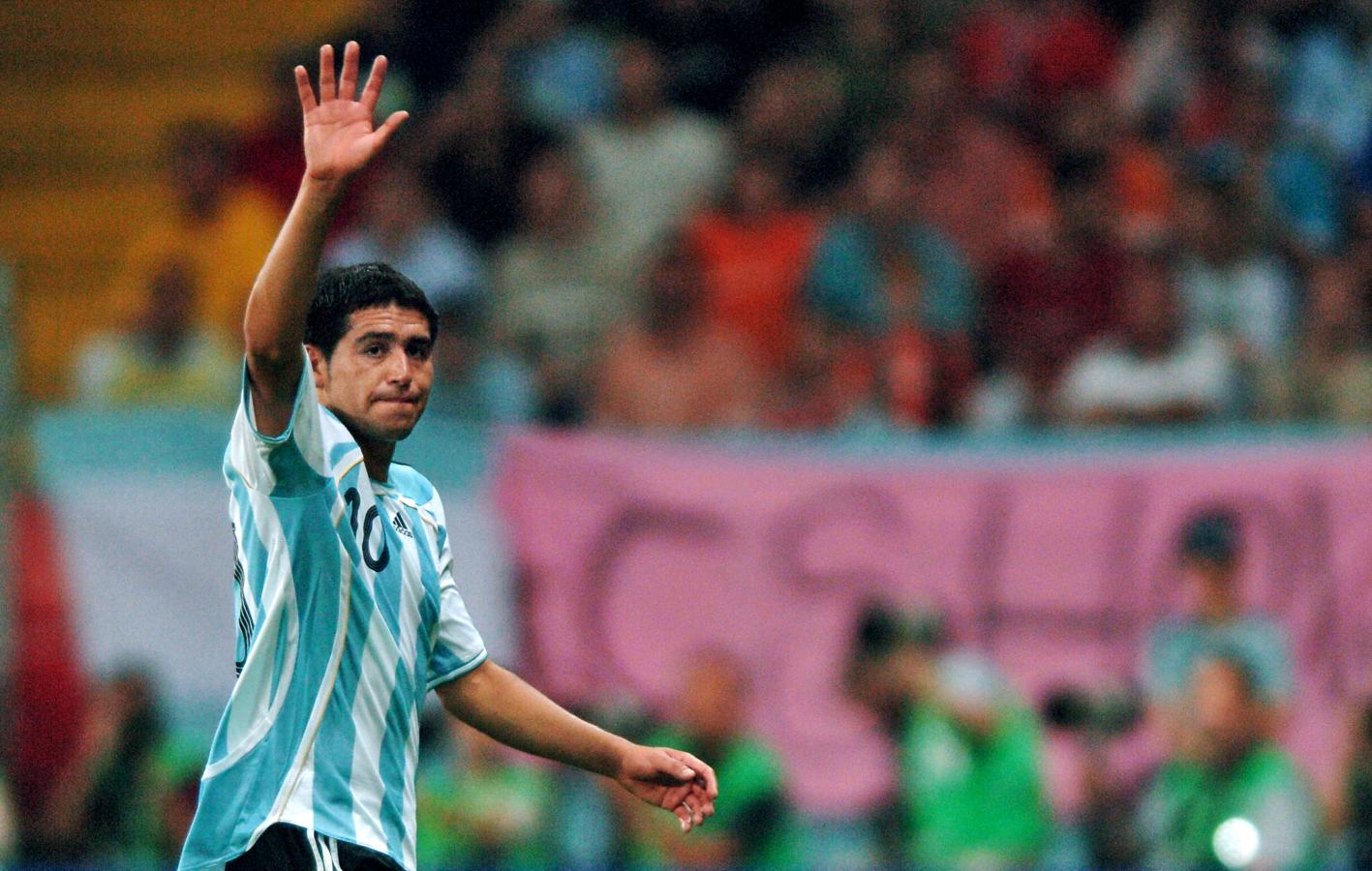 Imagen Riquelme en el Mundial 2006