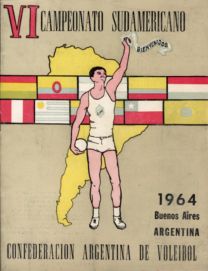 Imagen Programa oficial del Campeonato Sudamericano de1964