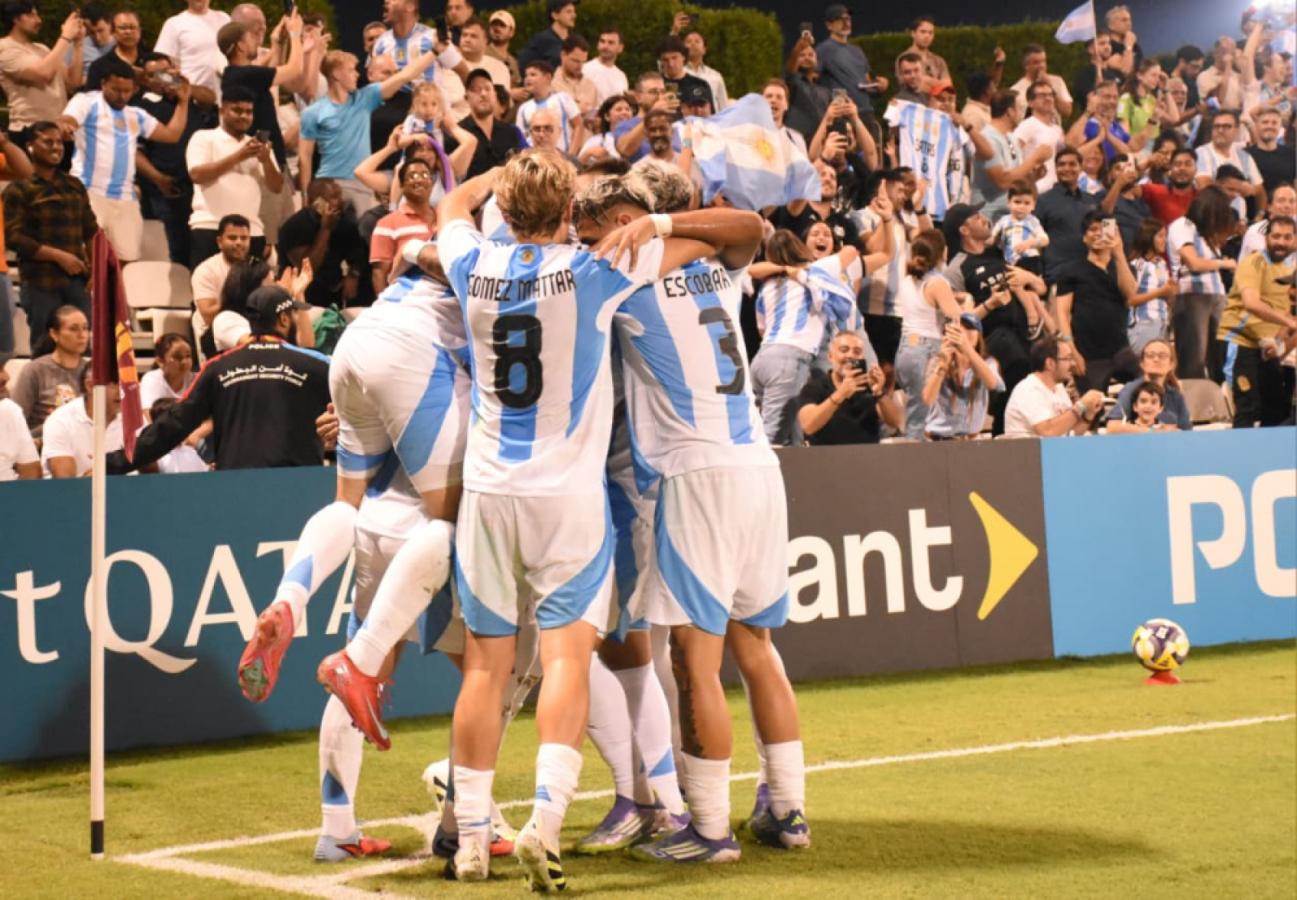 Imagen de Argentina venció 1-0 a Túnez y pasó de ronda en el Mundial Sub 17