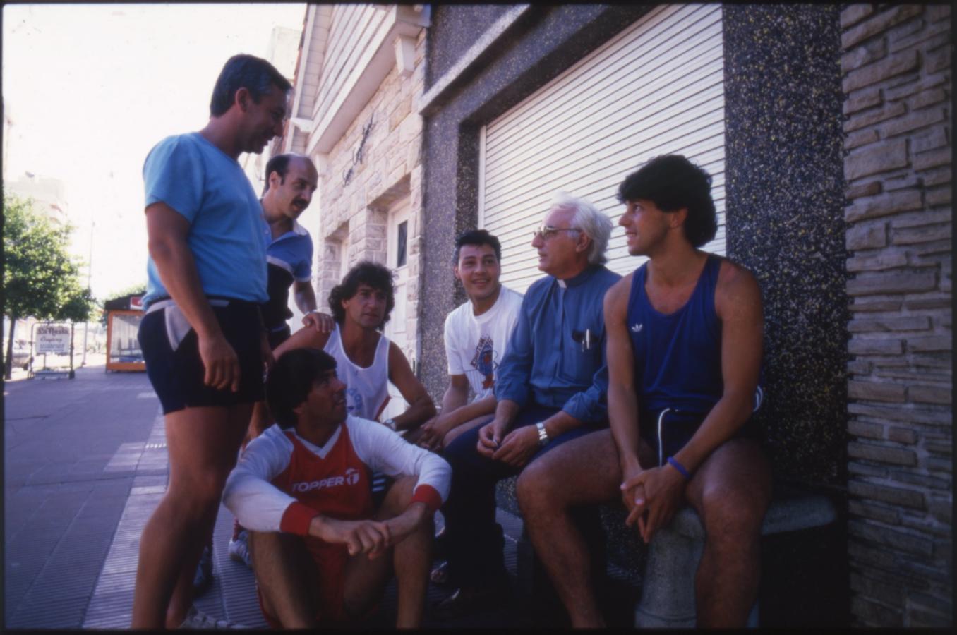 Imagen El pastor junto a Manuel Serrano, Juan Sánchez, Alfaro Moreno y Callipo. 
