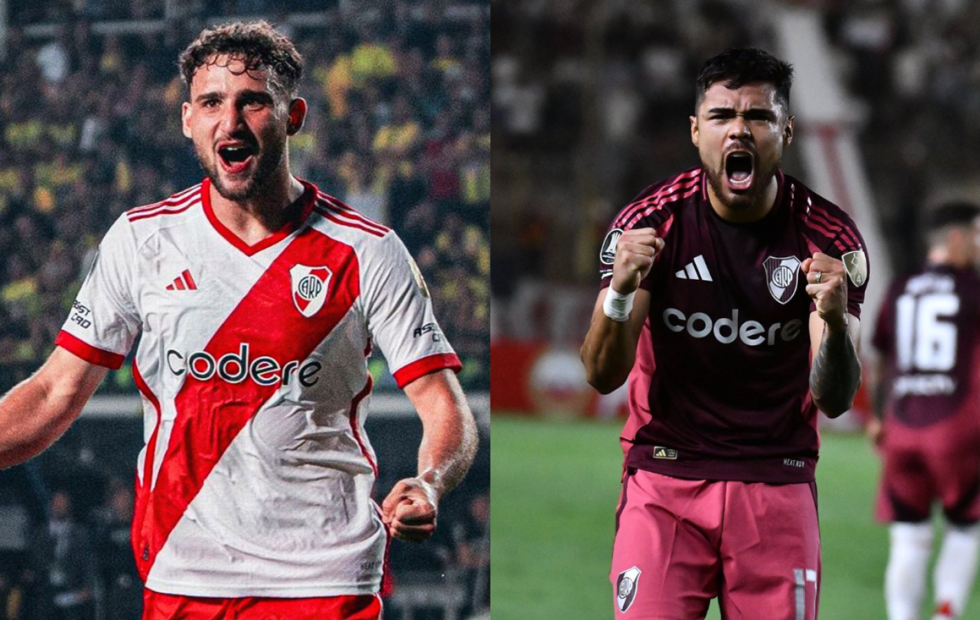 Imagen Boselli-Díaz sería la dupla central de River ante Libertad.