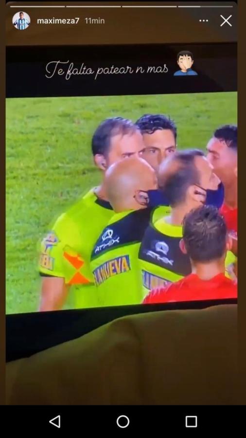 Imagen Maxi Meza publicó una foto de Vigliano y después la borró