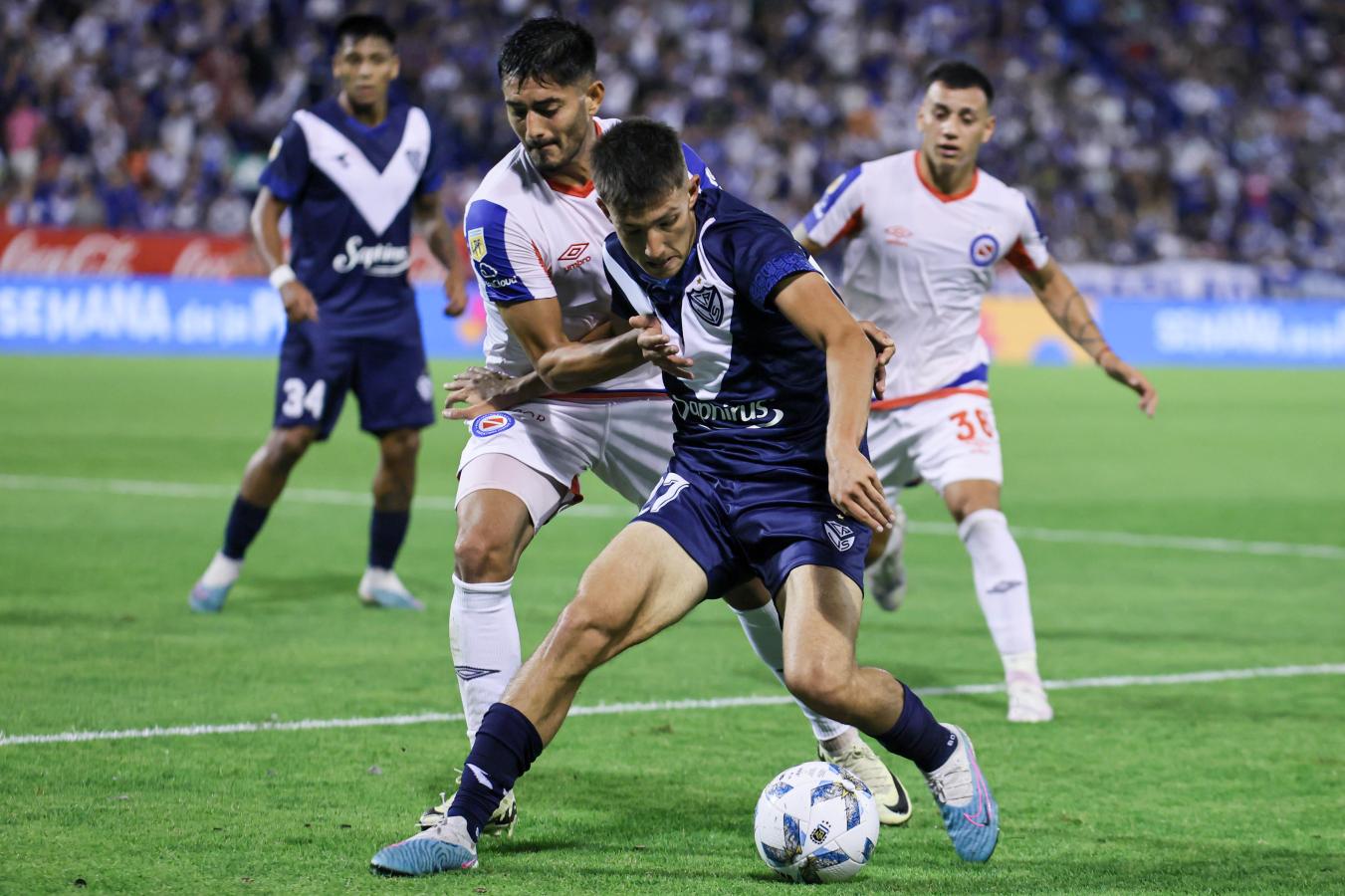 Imagen Vélez y Argentinos se enfrentaron el pasado 5 de abril: fue 0-0.