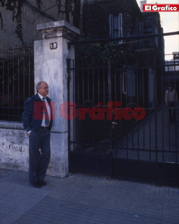 Imagen Don Alfredo en la casa donde vivió de joven
