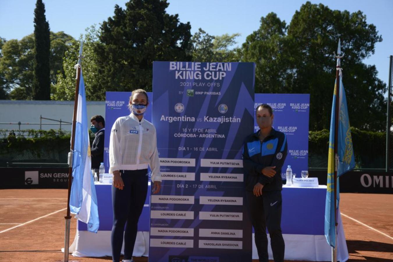 Imagen Podoroska y Putintseva abrirán la serie este viernes
