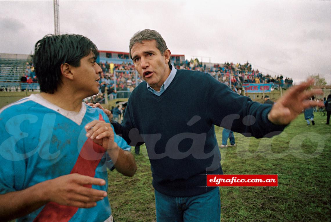 2003 Burruchaga 100x100 El Grafico