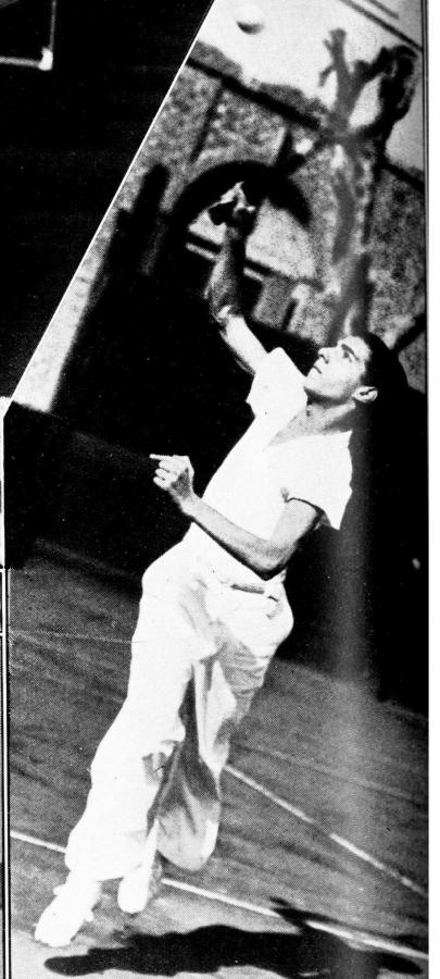 Imagen Héctor H. Pisan, que llegó a la final de cadetes, siendo vencido por Liberto González Gandolfi 