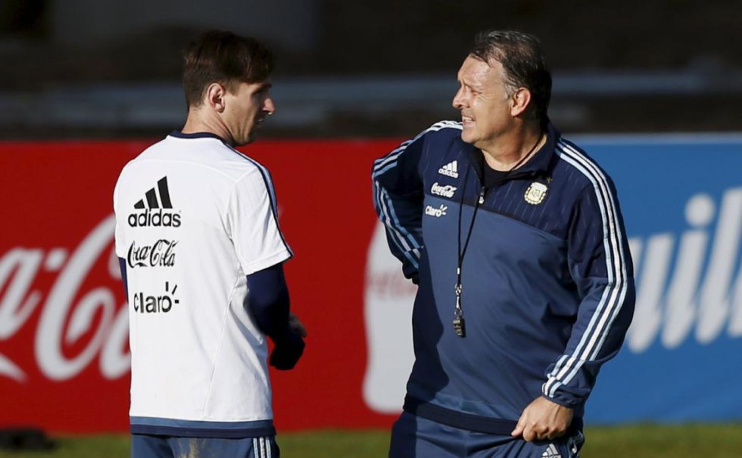 Imagen Messi y Martino, en los tiempos de la Selección Argentina.