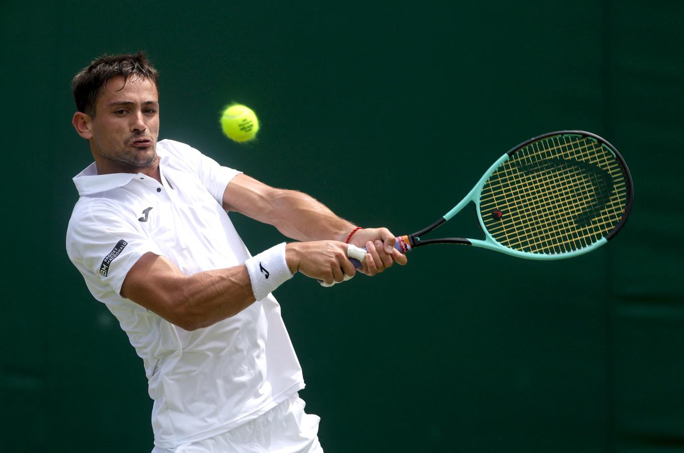 Imagen de Fin del sueño: Mariano Navone se despidió de Wimbledon