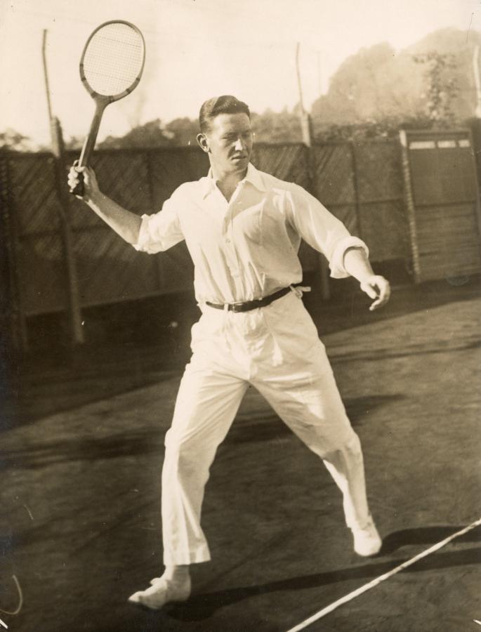 Imagen Ronald Boyd, en acción antes del debut copero. Archivo El Gráfico.