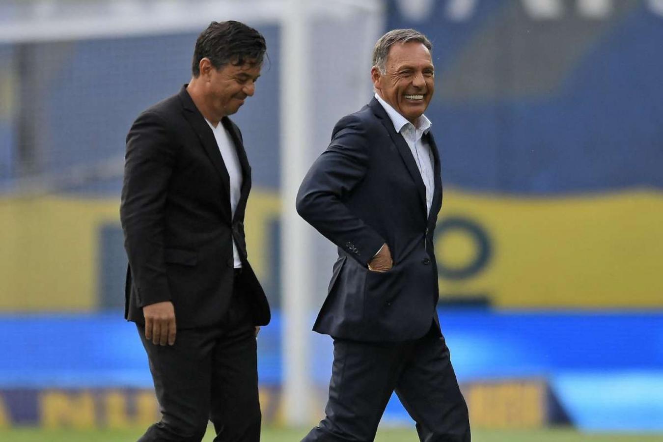 Imagen Gallardo y Russo empataron en los dos superclásicos del 2021.