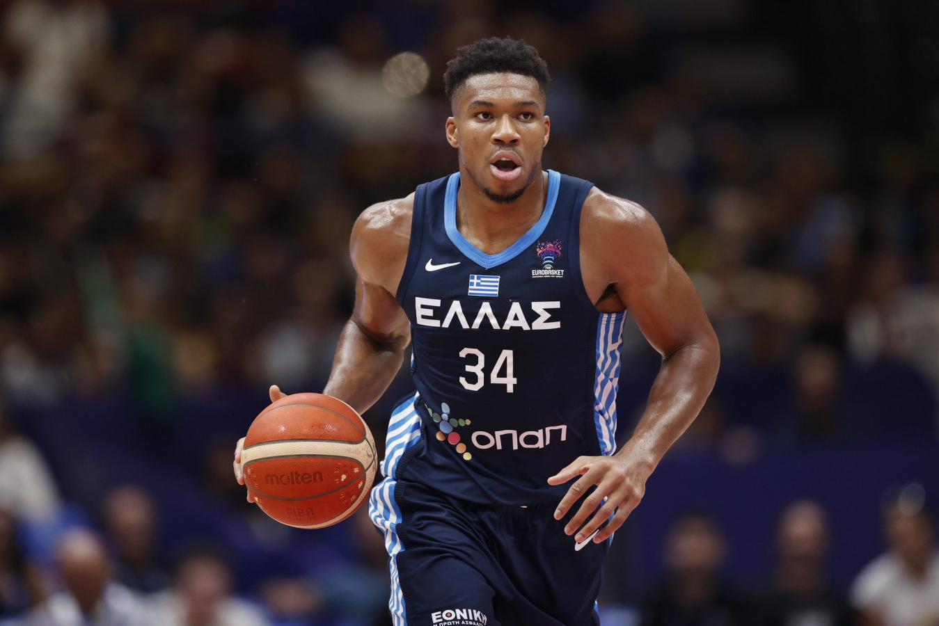Imagen Giannis Antetokounmpo será una baja sensible para Grecia y para el espectáculo.