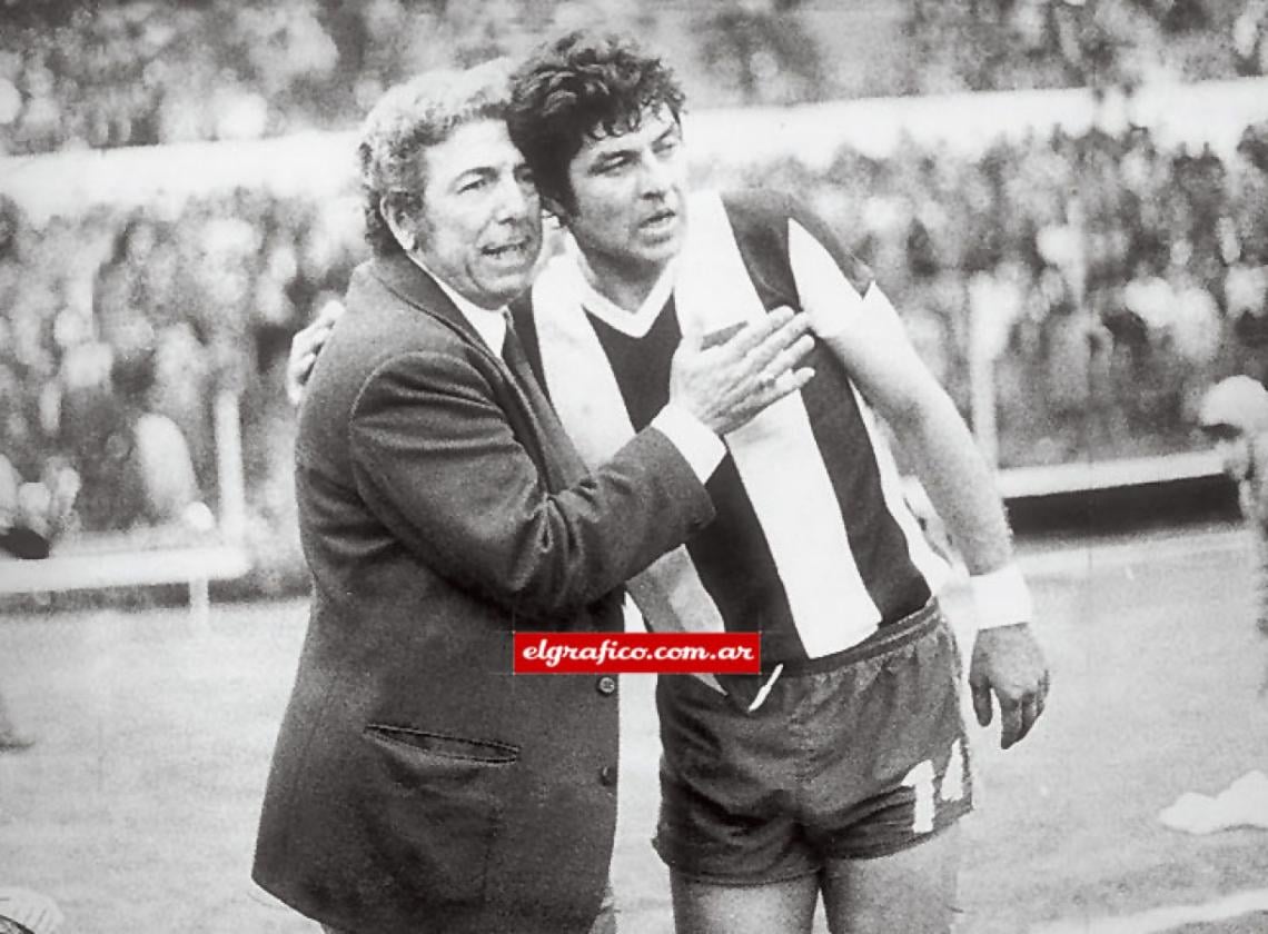 Imagen Con Angelito Labruna en Talleres.