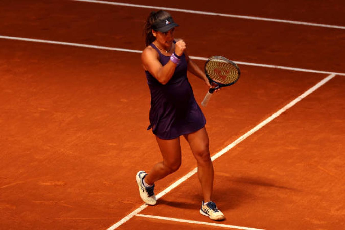Imagen de Lourdes Carlé dio el golpe en Madrid ante una campeona de Grand Slam