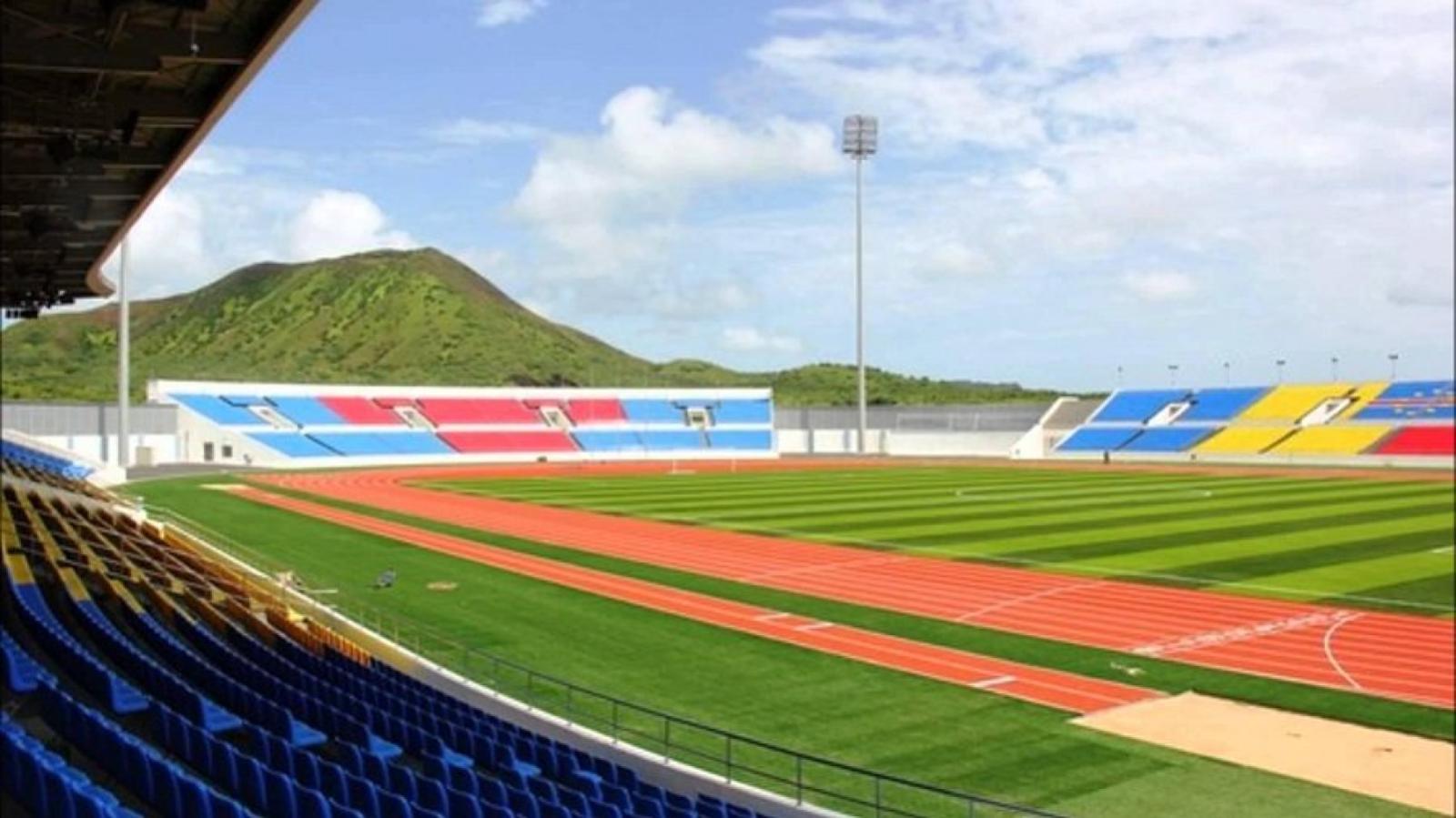 Imagen El Estadio Nacional de Praia, donde se disputará el histórico encuentro de este lunes.