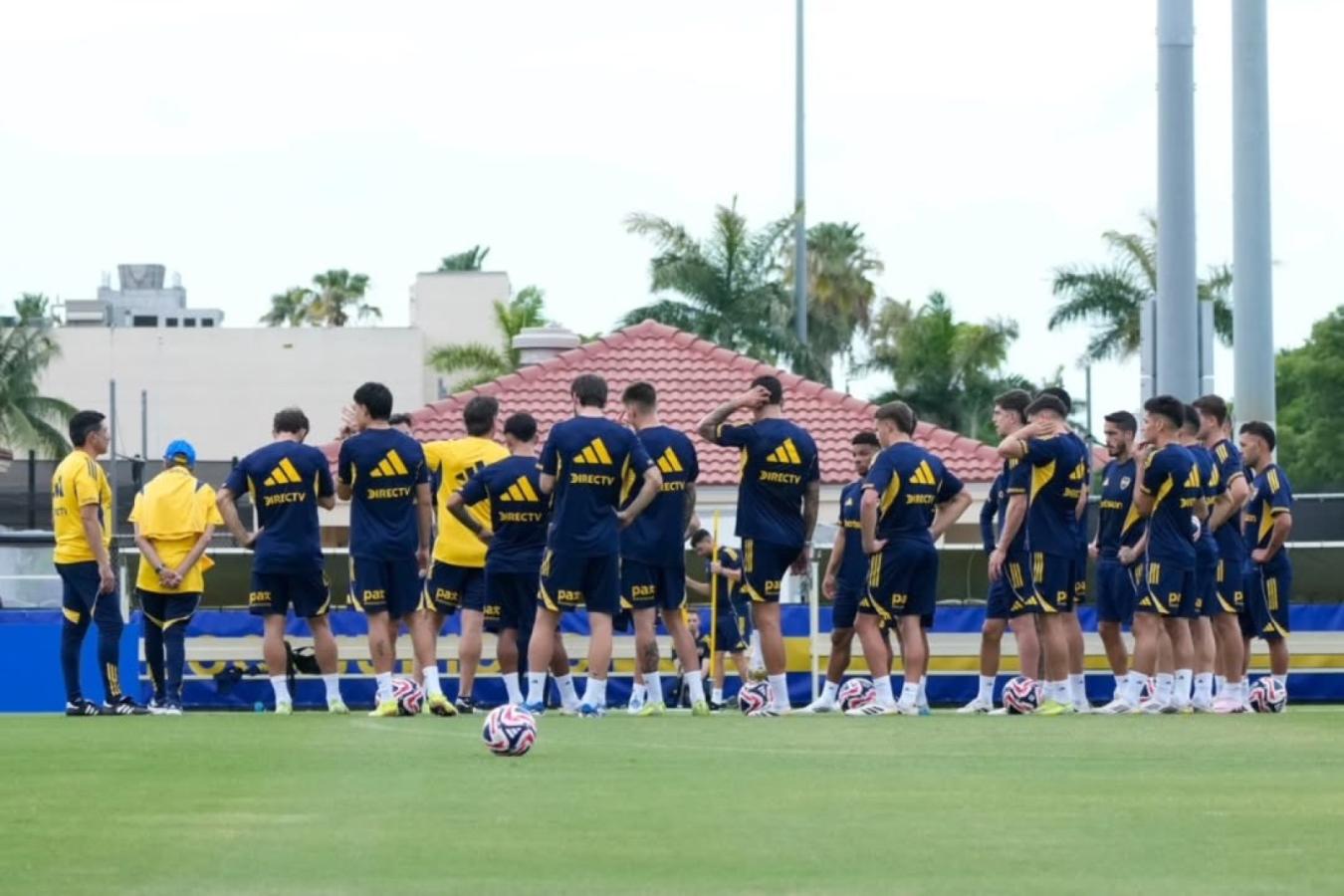 Imagen Enchufados: Boca tiene la mente en en el debut ante Benfica en Miami.
