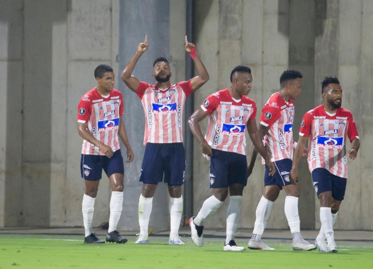 Borja volvió a ser una de las figuras de la cancha. Marcó el 1-0 parcial en el primer tiempo. Foto: Staff Images / CONMEBOL