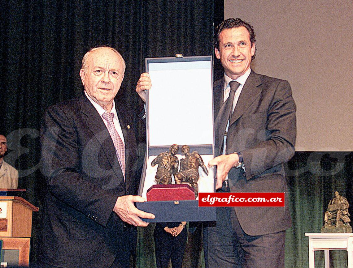 Di Stefano. Con Alfredo compartieron cuatro años en cargos altísimos del Madrid.