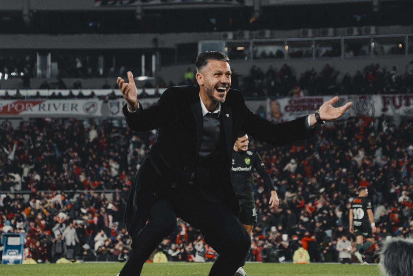 Imagen Martín Demichelis y su River quieren dar un nuevo paso hacia el título. Foto: Prensa CARP