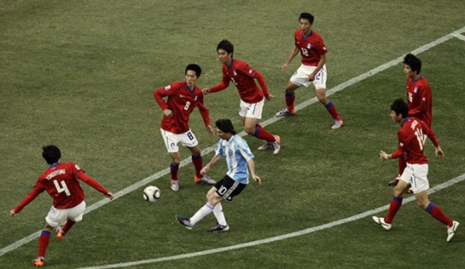 Imagen Argentina vs Corea del Sur.