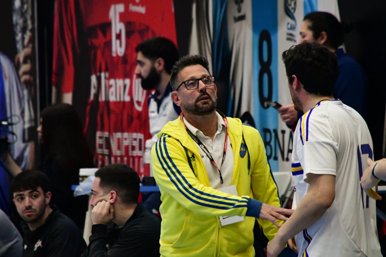 Imagen Milano, coordinador del handball de Boca