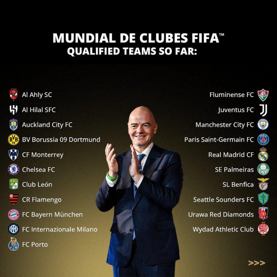 Imagen Gianni Infantino dio a conocer los 21 equipos clasificados hasta el momento.