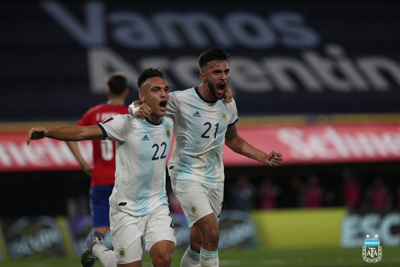 Imagen Nicolás González marcó el gol de Argentina