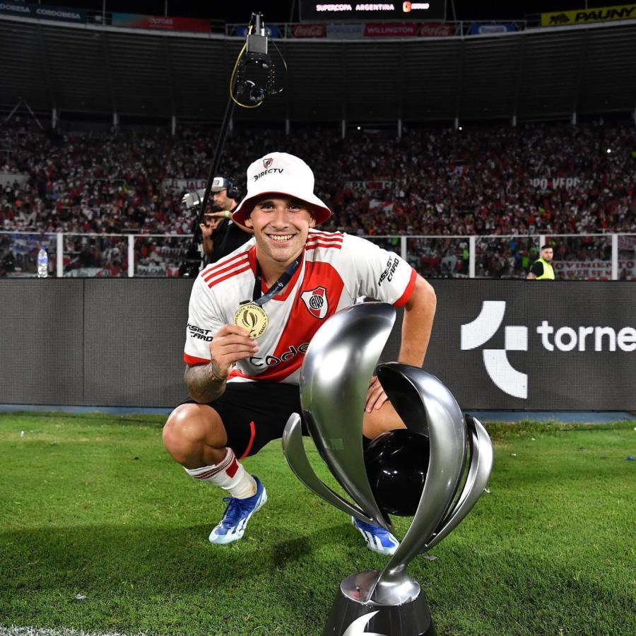 Imagen La de Rodrigo Villagra fue la tercera compra top en la historia de River.