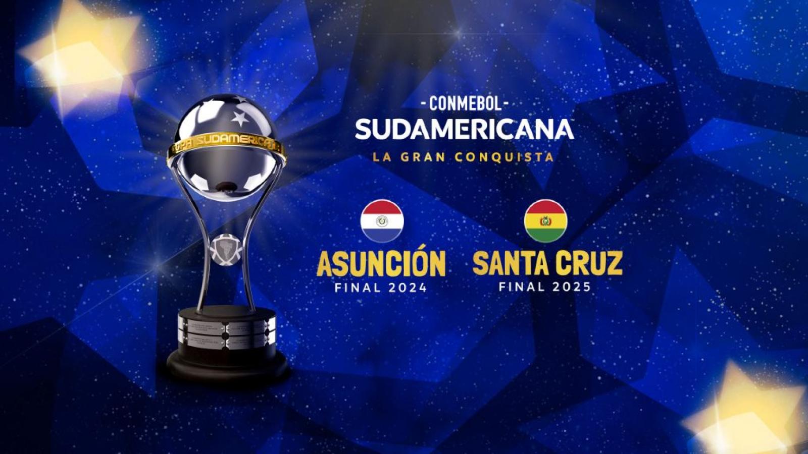Imagen Sedes confirmadas para las próximas dos finales de la Copa Sudamericana.