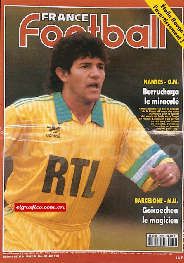 Chico de tapa. En Francia impuso su categoría y recibió elogios constantes.