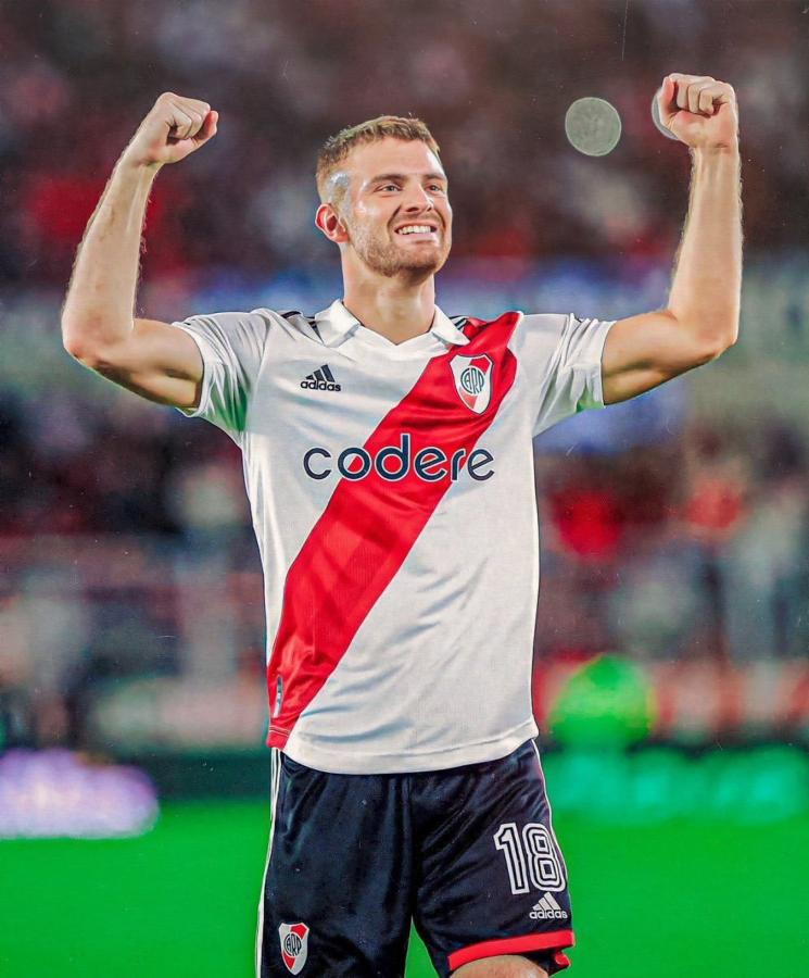 Imagen Beltrán confesó que quiere ganar la Libertadores con River y ser capitán.