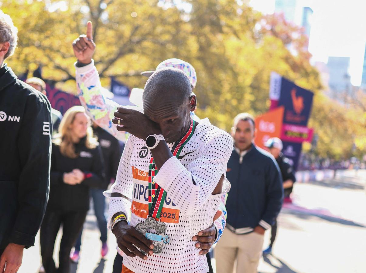 Imagen de "The last run" de la leyenda histórica del maratón