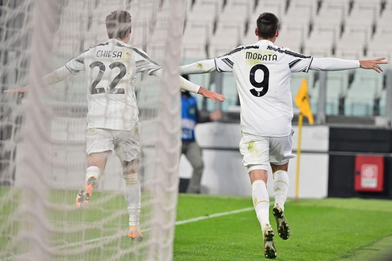 Imagen Morata anotó el 2-1 de la Juventus en el último minuto