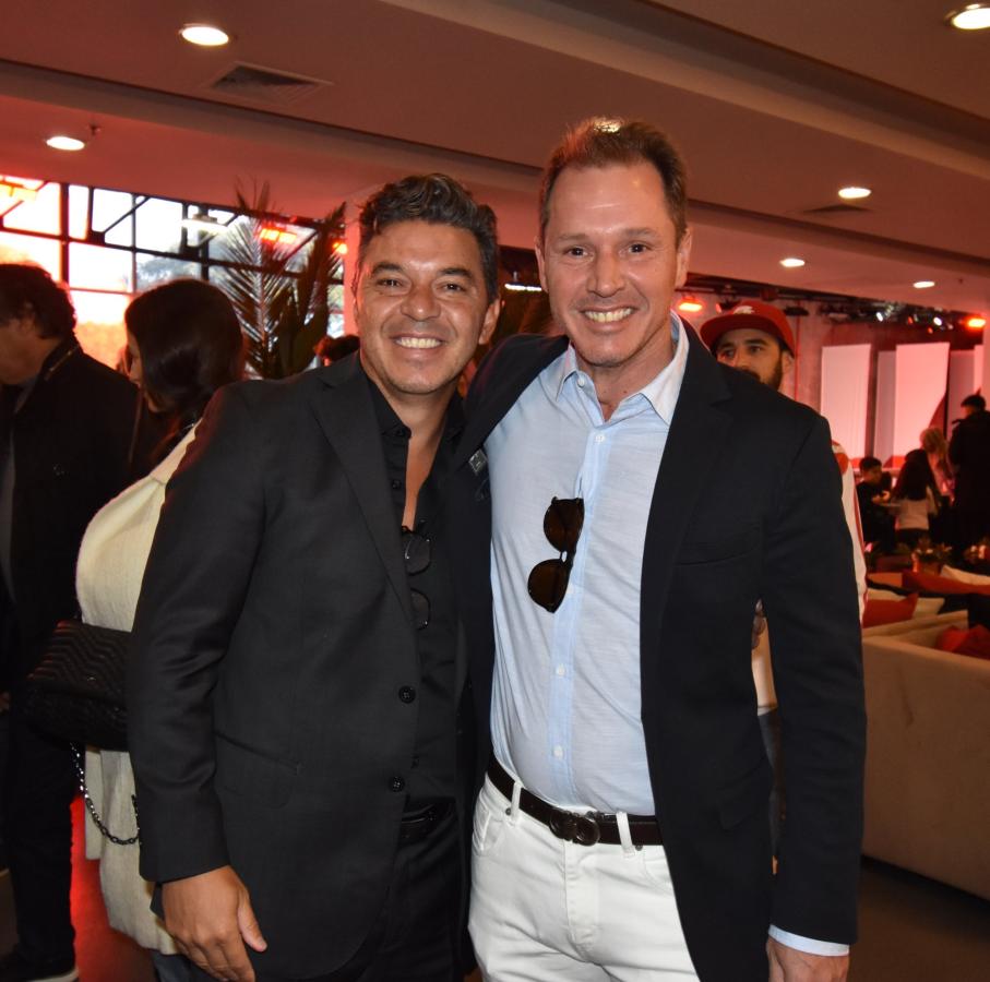 Imagen Brito se reunió con el plantel y con Gallardo en su último día como presidente.