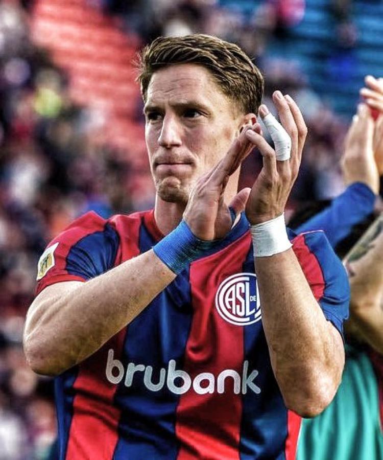 Imagen Andrés Vombergar llegará a San Lorenzo a préstamo por un año.