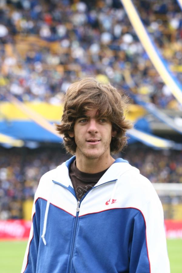 Imagen Del Potro, inédito, en la Bombonera.