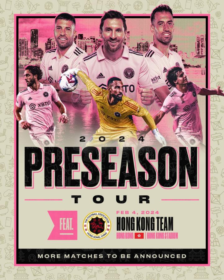 Imagen El póster de venta de la gira de Inter Miami por Hong Kong