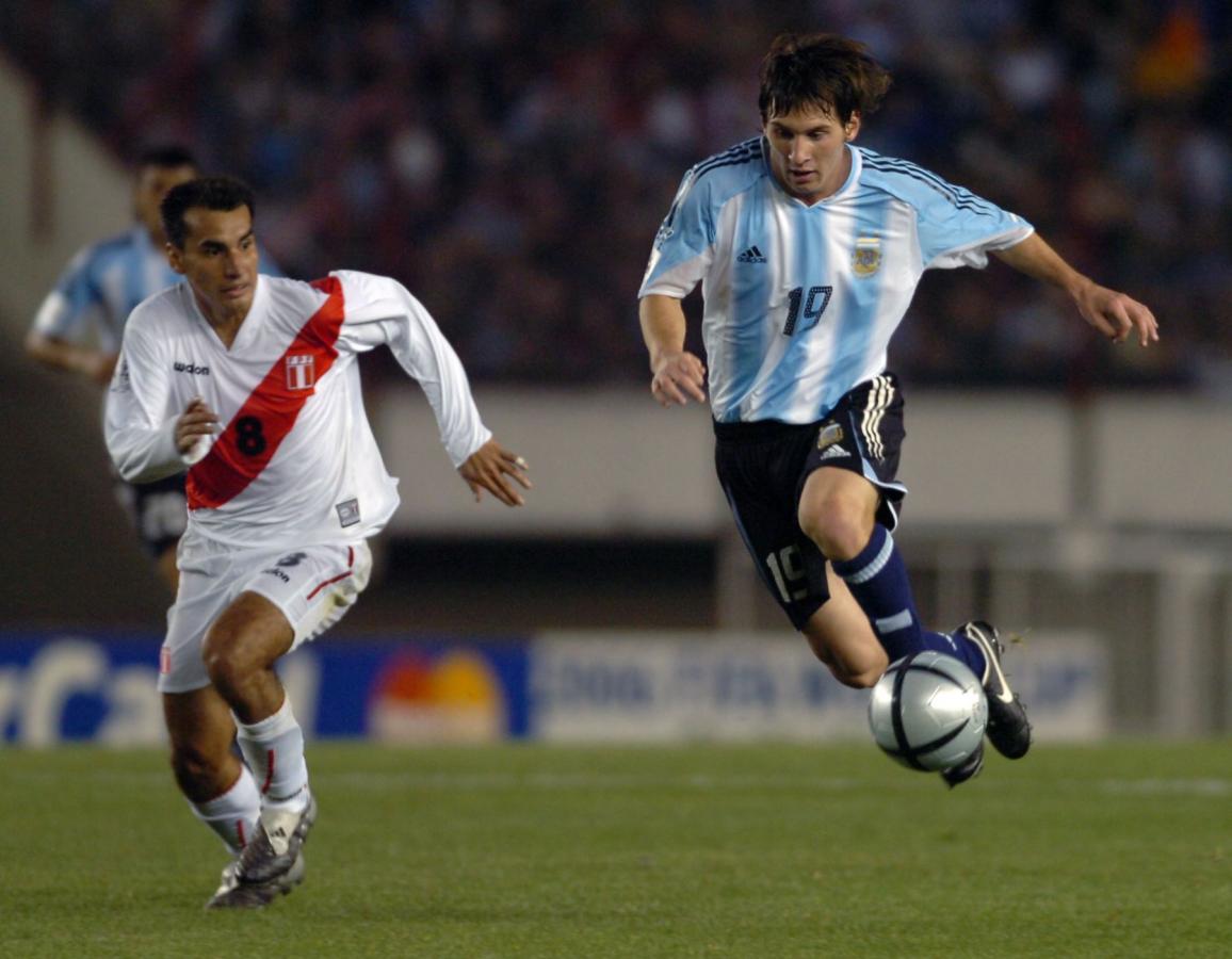 Imagen 2005. Argentina 2 - Perú en el Monumental