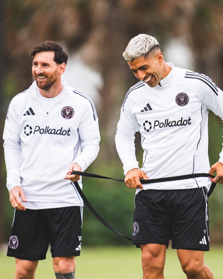 Imagen Buenas vibras y la ilusión a pleno para Messi y Suárez en el inicio de 2025.