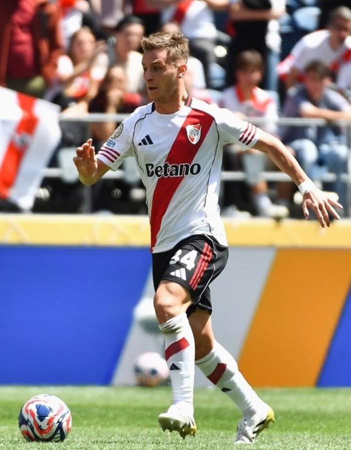 Imagen Si está bien físicamente, Galoppo es una pieza clave en el mediocampo de River.