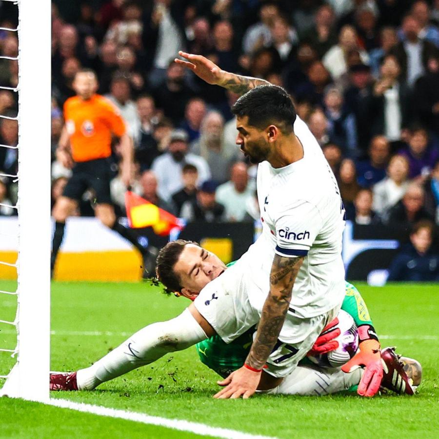 Imagen Cuti Romero lesionó involuntariamente a Ederson el martes pasado.