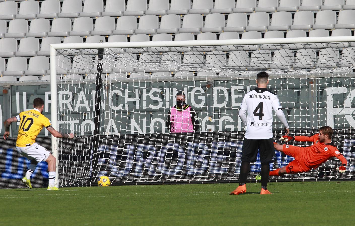 Imagen Rodrigo De Paul le dio la victoria al Udinese