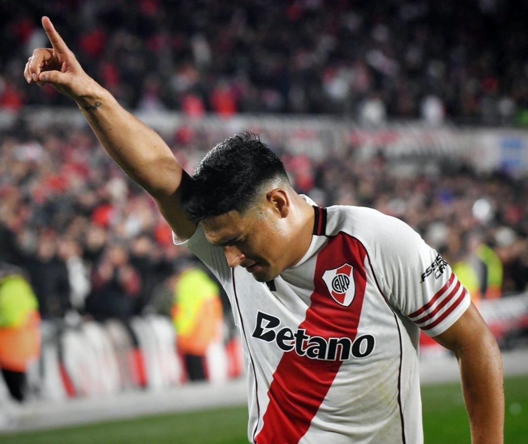 Imagen Maxi Salas: de movida comenzó a pagar la gran inversión de River.