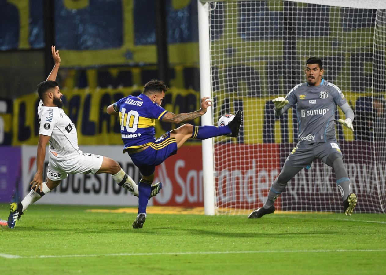Imagen Tevez llegó a los 93 goles en 272 partidos con la camiseta de Boca (Gomez Ramiro-Telam)