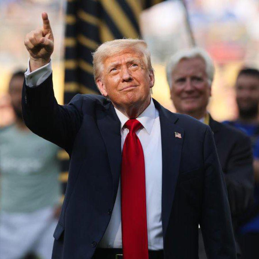 Imagen Trump fue uno de los protagonistas de la final.