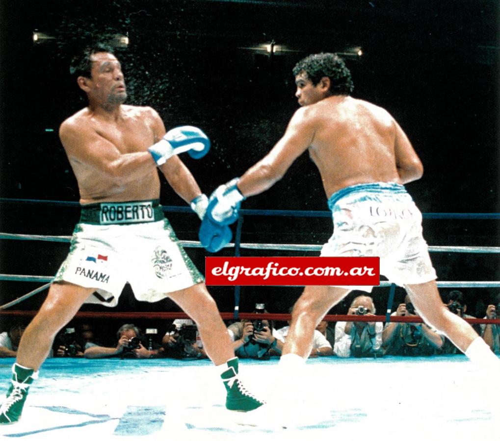 1997. Con Duran. Una para cada uno. La primera en Mar del Plata. La otra en Panamá.